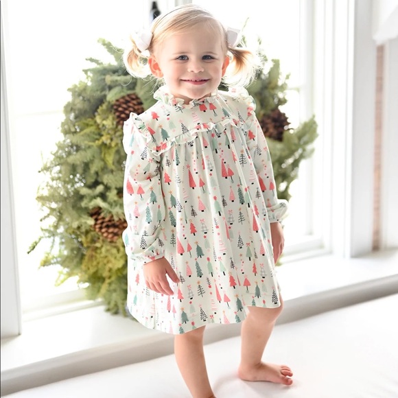 James and Lottie Dresses | James and Lottie | Christmas Tree Janey Dress | Color: Green/Red | Size: 2tg | Clr612'S Closet